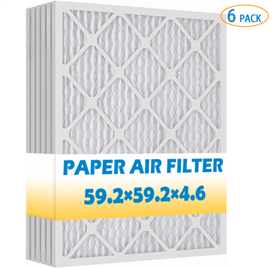 Filtro dell'aria da 6 pacchi